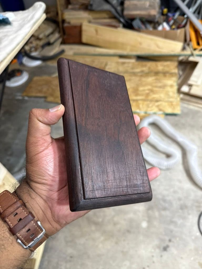 Peruvian Walnut Jewelry Tray